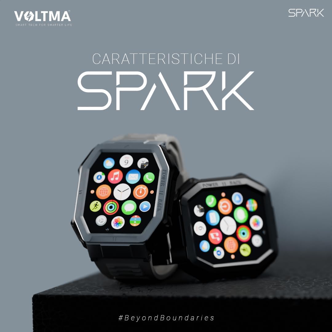 VOLTMA SPARK Smart Watch Blanco