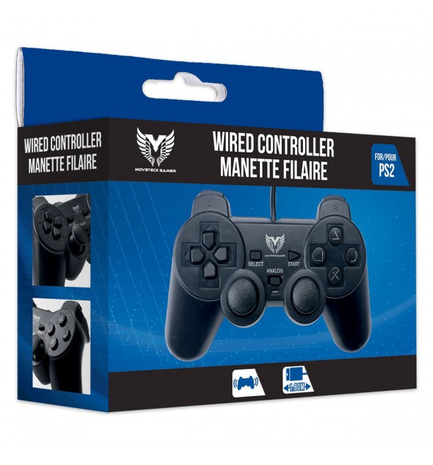 Moveteck Gamer Wired Controller PS2