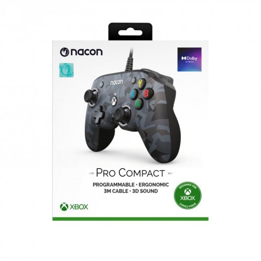 Nacon Pro Compact Programmable- ERGONOMIC 3M CABLE-3D SOUND