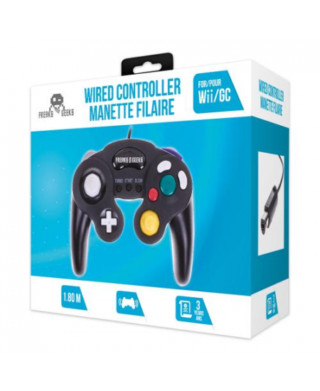 Freaks Geeks Wired Controller Wii/ GameCube