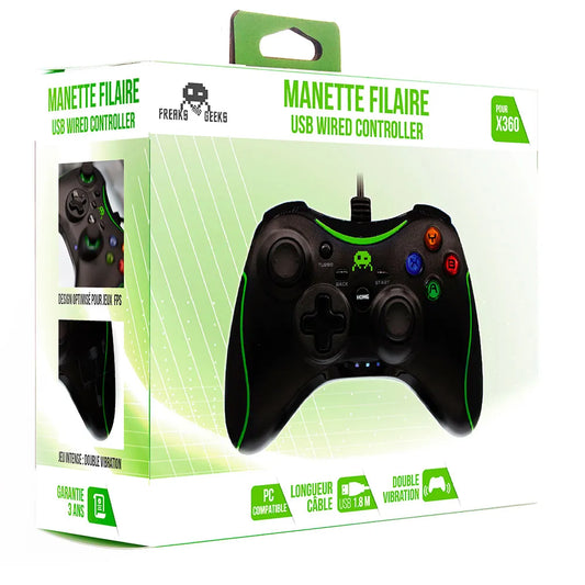 FREAKS GEEKS WIRED CONTROLLER X360/ PC